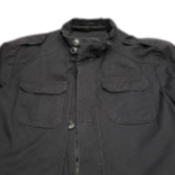 Jack & Jones Men's Black Military Style Technic Blazer Jacket Size 52 - Picture 6 of 16